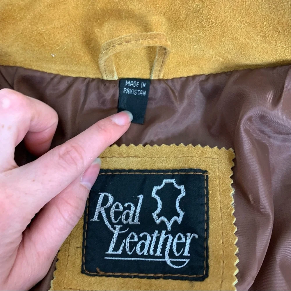 Real Leather vintage real